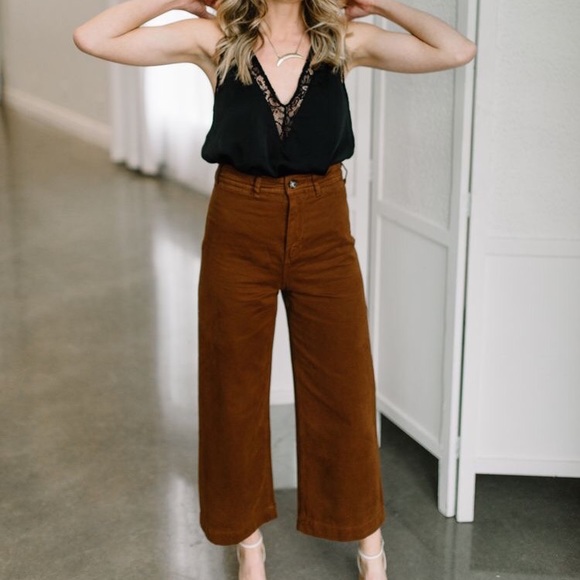 Patti Pant Wide Leg Crop 